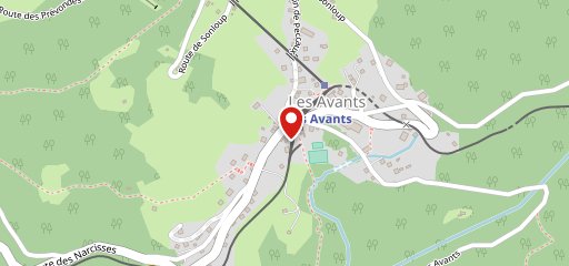 Restaurant Comme Avants sulla mappa