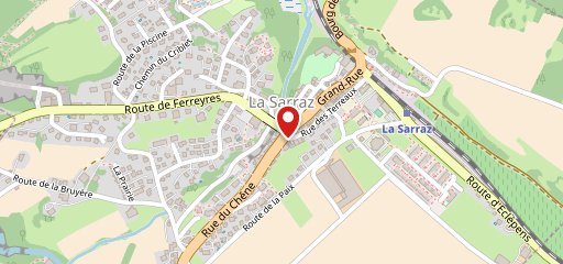 Café du Chêne sulla mappa