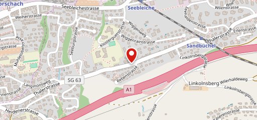 Restaurant Rebstock Rorschacherberg sulla mappa