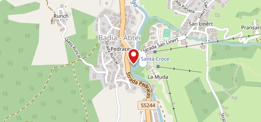 Ustaria Posta sulla mappa