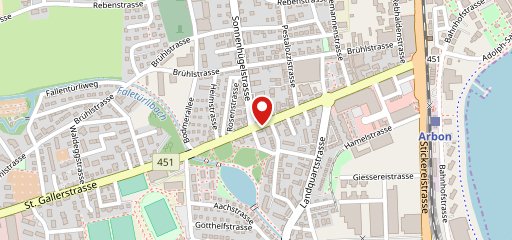 Restaurant Weisses Schäfli Arbon sulla mappa