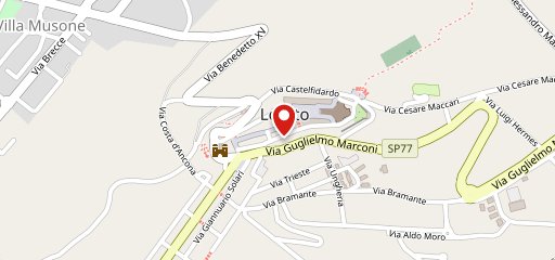 Ristopizzeria degli Angeli Loreto sulla mappa