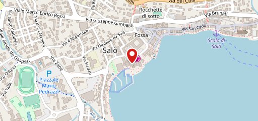 Ristorante Canottieri Garda Salò sulla mappa
