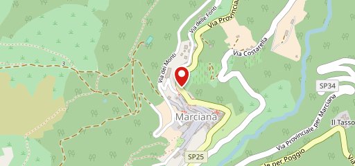 Ristorante Costa del Mancino sulla mappa