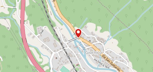 Ristorante pizzeria della posta sulla mappa