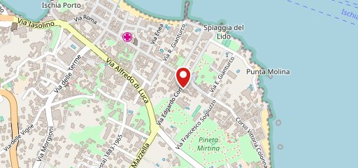 Ristorante Dortas Ischia sulla mappa