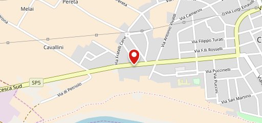 Pace Ristorante Giapponese Cinese Italiano sulla mappa