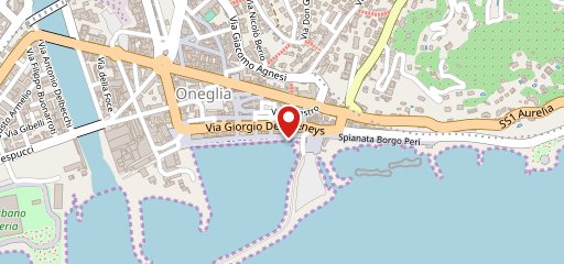 Ristorante Pizzeria la Piazzetta di Oneglia sulla mappa