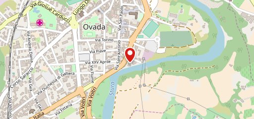 Ristorante Panda cinese-giapponese sulla mappa