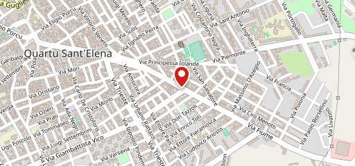 River street cafè sulla mappa