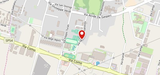 Roger Tennis Cafè sulla mappa