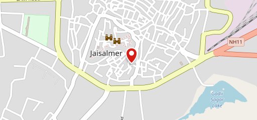 Restaurant Romany Jaisalmer on map