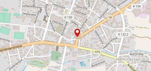 Rösslibeck - Café 8580 Amriswil sulla mappa