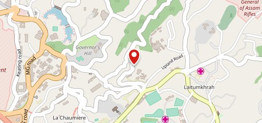Rynsan, Shillong on map