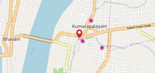 Salem Gugai, MGR Hotel on map