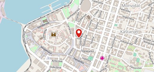 Pizza & Sandwich Bar Pola sulla mappa