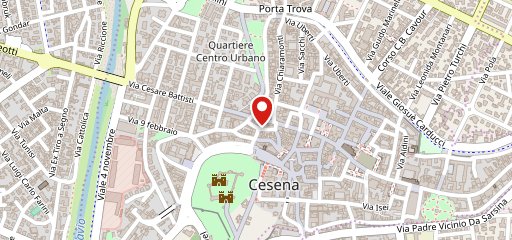 Sbecco Cesena sulla mappa