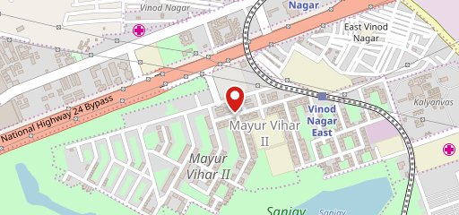 Scorpio Café Best Cafe In Mayur Vihar on map