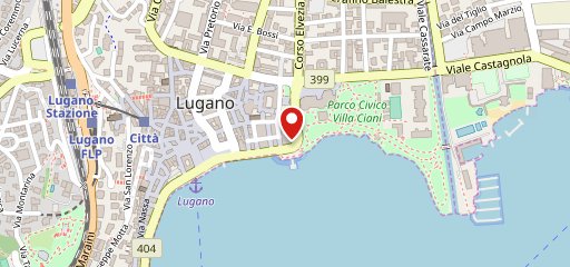 Ristorante Seven Lugano sulla mappa