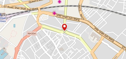 Shama Dhaba Amritsar on map
