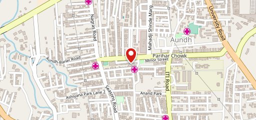 Shivsagar Restaurant -- Aundh on map