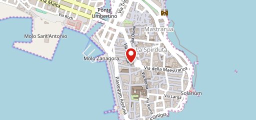 Ristorante Sicilia in Tavola sulla mappa