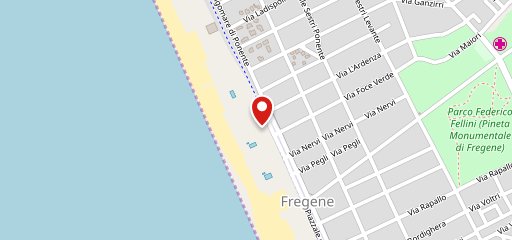 Sogno del Mare sulla mappa