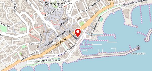 Sottocoperta Lounge bar sulla mappa