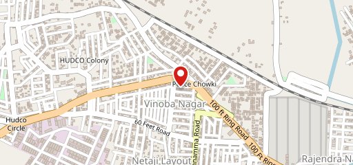 Manjunatha Mess on map