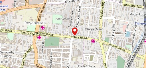 SS Hyderabad Biryani Royapettah on map