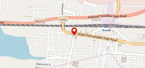 SS Hyderabad Biryani AVADI NM Road on map