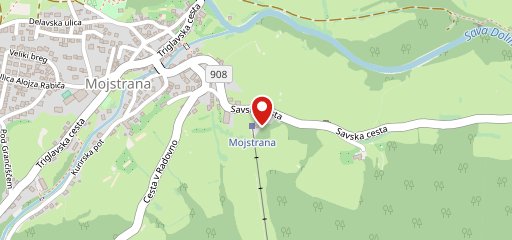 Summer bar Mojstrana sulla mappa
