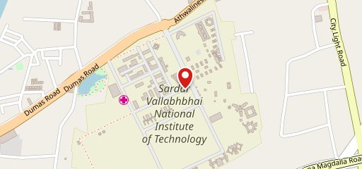 SVNIT Canteen on map