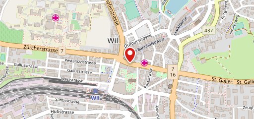 Stadtrestaurant swan21 sulla mappa