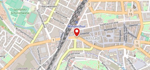 Food Corner Swiss sulla mappa