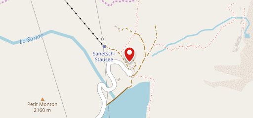 Ta Cave Sanetsch Auberge du Barrage sulla mappa
