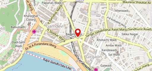 Tadka restaurant on map