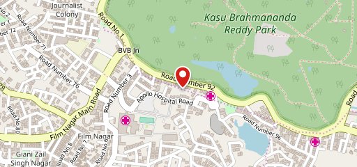 Taj Mahal Hotel on map