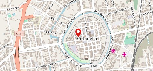 Taverna degli Artisti Cittadella sulla mappa