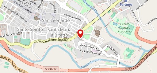 La Piazza Teramo sulla mappa