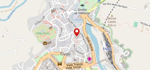 Ristorante Antiche Terme di Diana sulla mappa