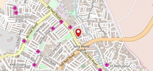 The Bier Library Brewery & Kitchen, Koramangala on map