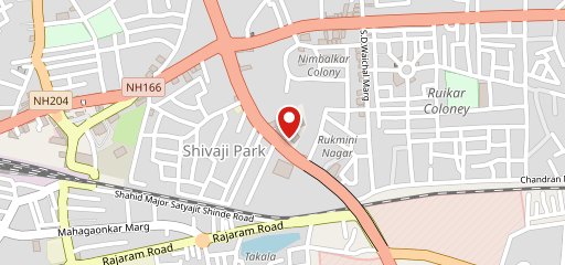 The London Shakes DYP CITY Kolhapur on map