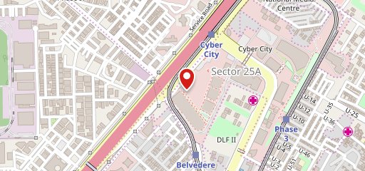 Theobroma Bakery and Cake Shop - Cyber Hub, Gurugram on map