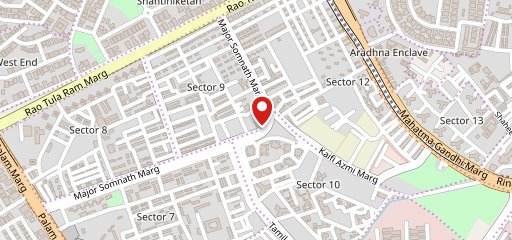 THEOS RK PURAM DELHI on map