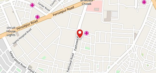 The Upper Housee , Ludhiana on map