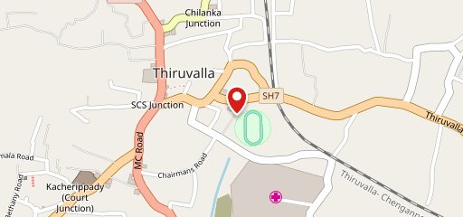 Thomson Food Mall Thiruvalla on map