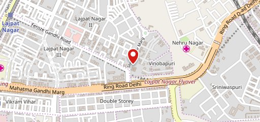 Tossin Pizza Lajpat Nagar Best Pizza in Lajpat Nagar on map