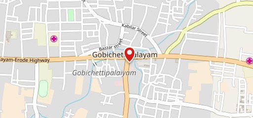 Town Biriyani hotel on map