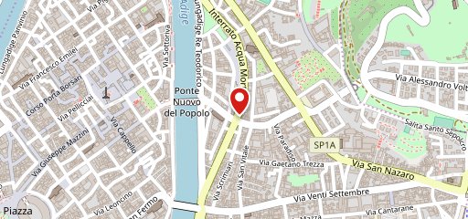 Trattoria all'Isolo sulla mappa